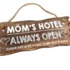 mom's hotel always open
