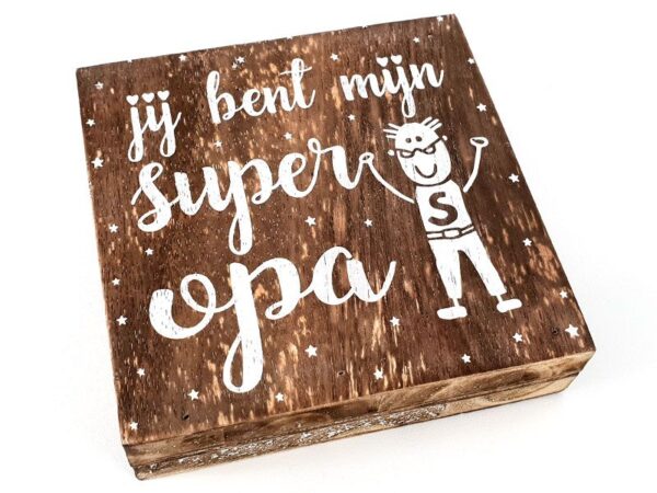 tekstblok super opa